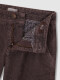 Pantalon Cargo De Pana Marron Claro