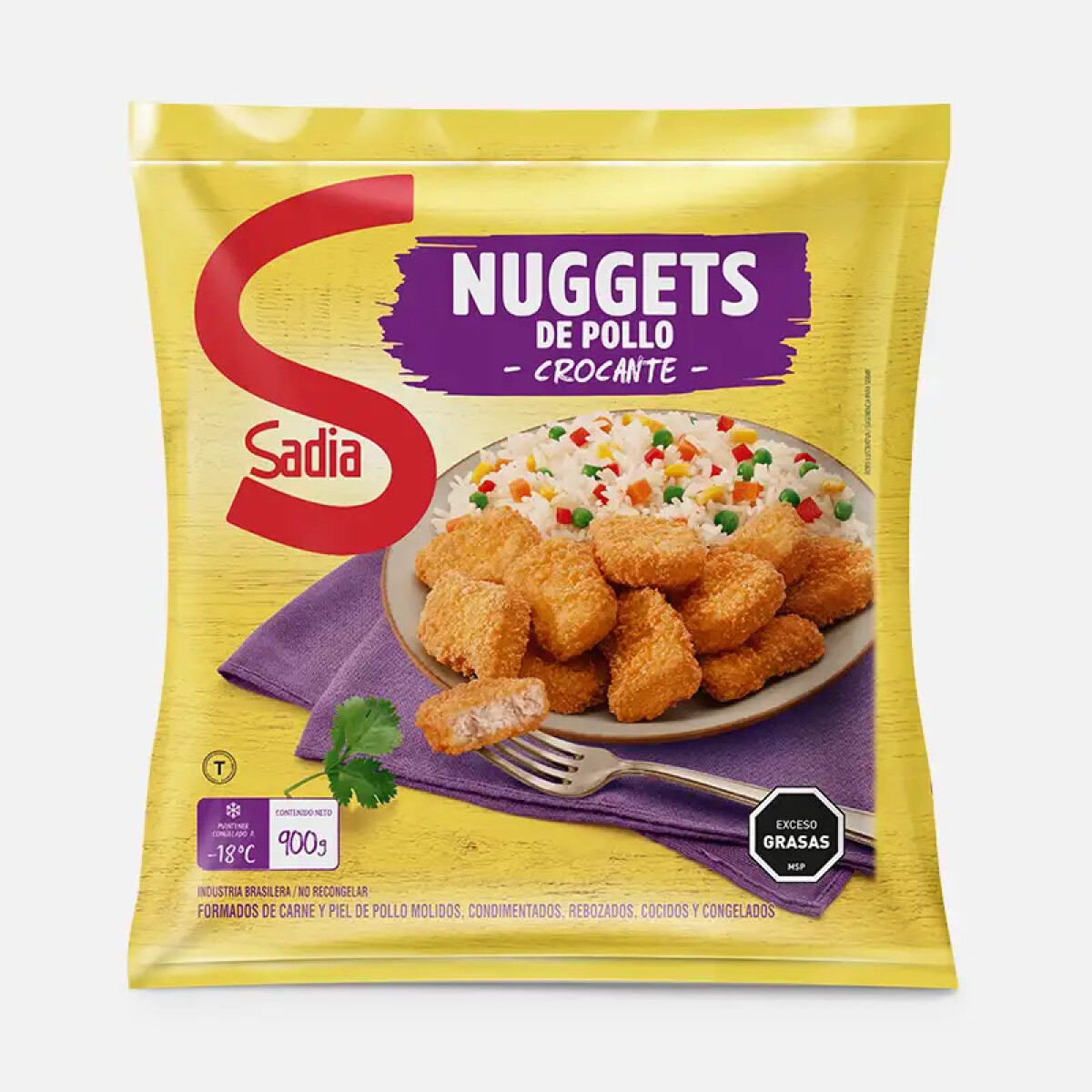Nuggets crocantes Sadia - 900 grs 