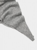 Chal De Punto De Lurex gris
