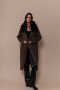 Chaqueta Teheran NEGRO Y CRUDO