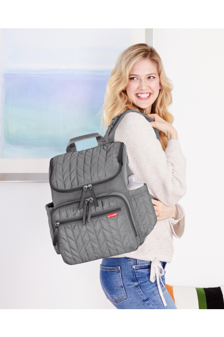 Mochila maternal Forma, gris claro Mochila maternal Forma, gris claro