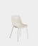 Silla Altea beige y patas de acero con acabado beige