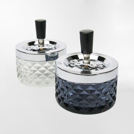 CENICERO CRISTALLO Azul - UNICO