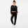 Conjunto Jogging Plush Campera + Pantalón Dama Negro