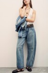 JEAN BARREL BLUE Azul