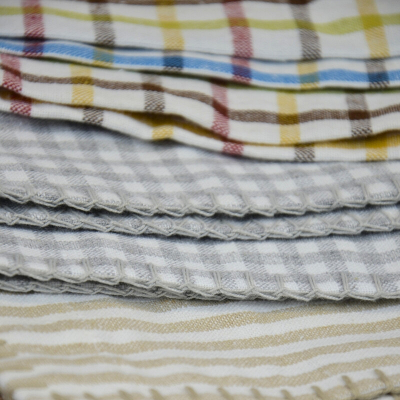 Individual algodón 35cm x45cm RAYAS BEIGE