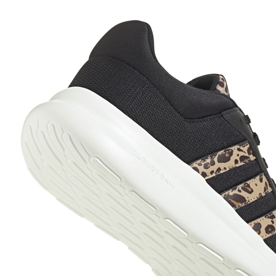 Championes de Mujer Adidas Lite Racer 4.0 W Negro - Beige - Blanco