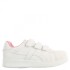 Championes Infantiles Push DANISH con velcros Blanco - Rosado