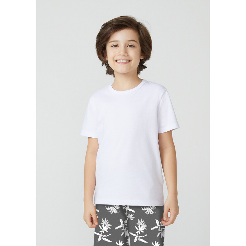 CAMISETA MM INFANTIL BRANCO