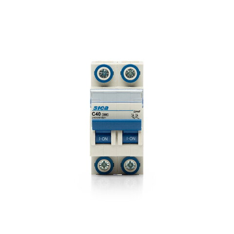 Llave térmica din Sicalimit 2P 40A 3kA SK2240
