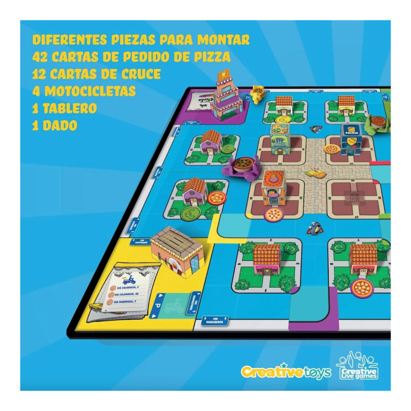 Pizza Boy City Mission Juegos de Mesa Pizza Boy City Mission Juegos de Mesa