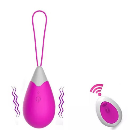 Bala Vibradora Inalámbrico con Control Sweet Heart Rosa