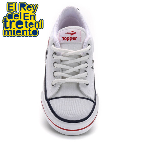 Topper Calzado Urbano Champion Unisex Infantil Lona Blanco