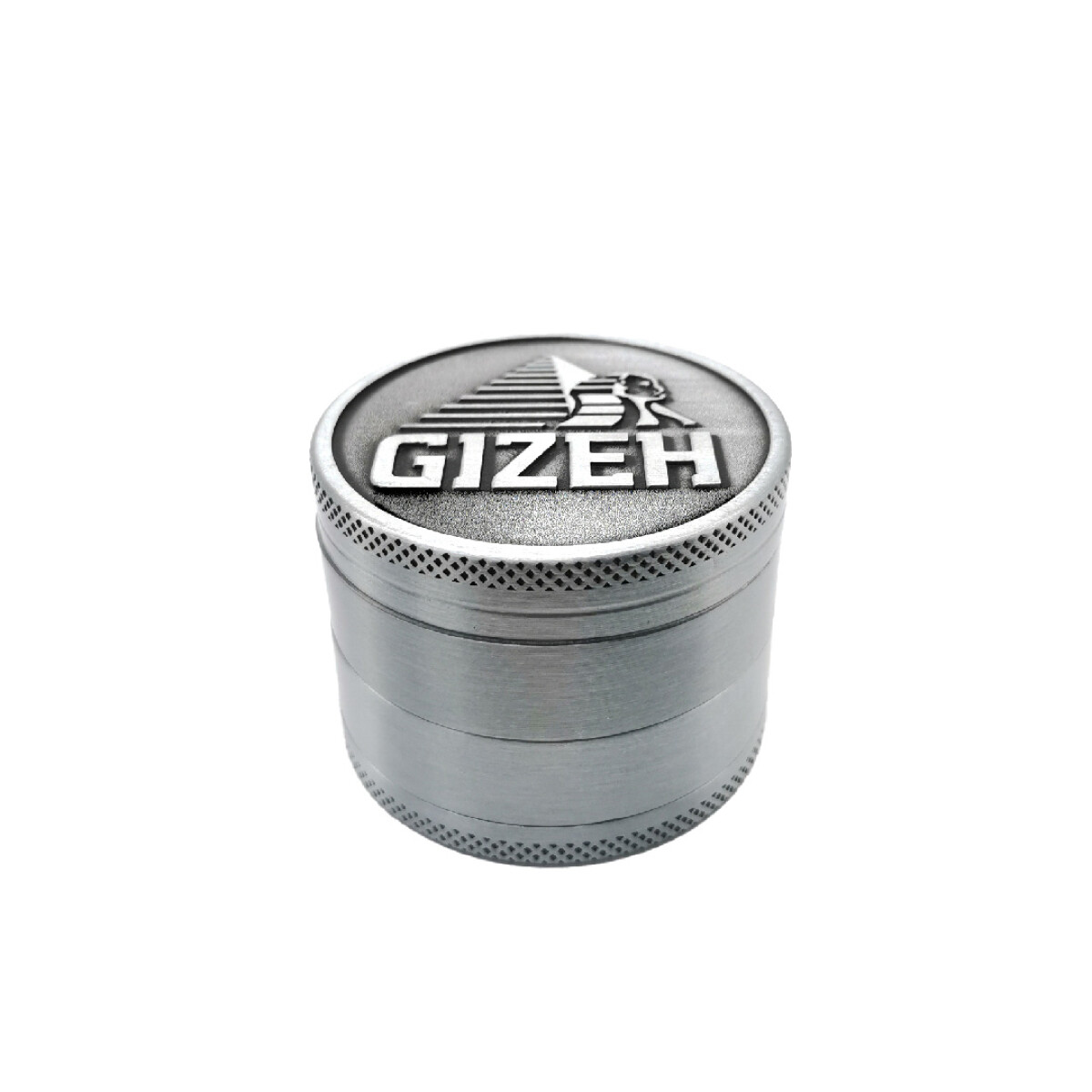 GRINDER GIZEH GRIS OPACO 4 PARTES - 50MM 