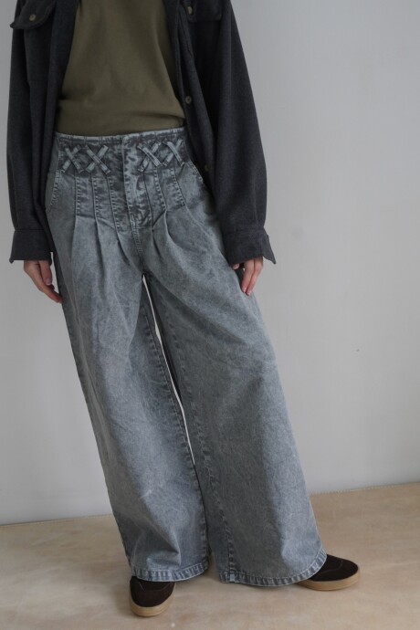 Cross Pants Vaquero Gris