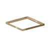 ELLEVE Soporte de receptaculos cuadrado 100 mm dorado Elleve Soporte De Receptaculos Cuadrado 100 Mm Dorado