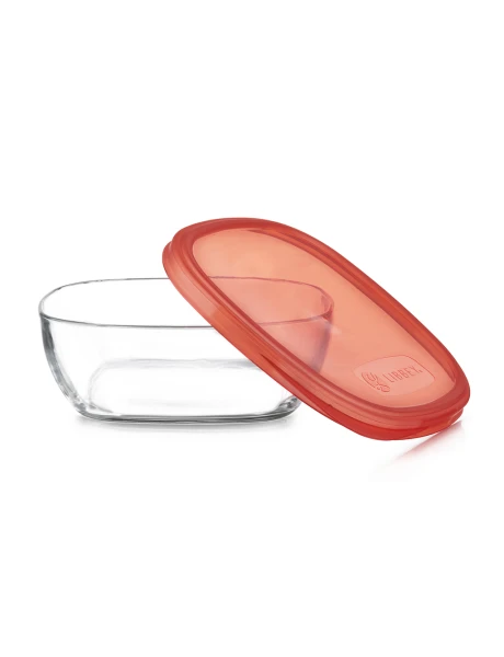 RECIPIENTE VIDRIO 2960ML C/TAPA ROJA CRISA RECIPIENTE VIDRIO 2960ML C/TAPA ROJA CRISA