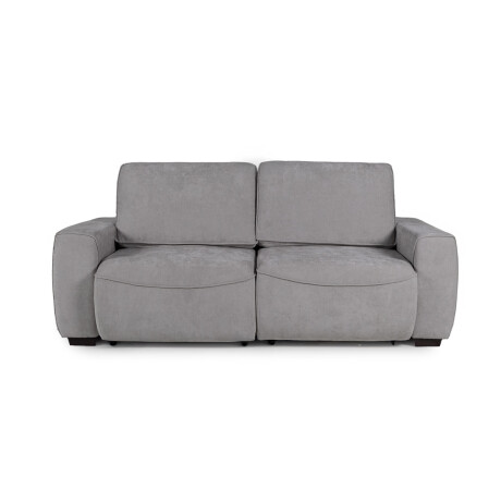 Sofá Adan (Retráctil) - Tela Microfibra - 2 módulos 12073 (Greige)
