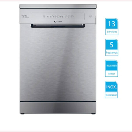 Lavavajillas Candy 13 servivios Inverter CF 3E7L0X Inox