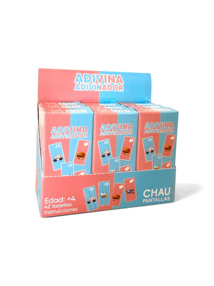 Adivina adivinador (9 unidades) 