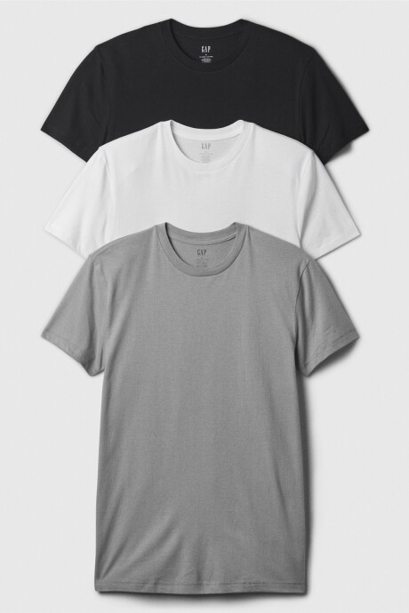 Camisetas Pack X3 Hombre 3 Color Multi Pack