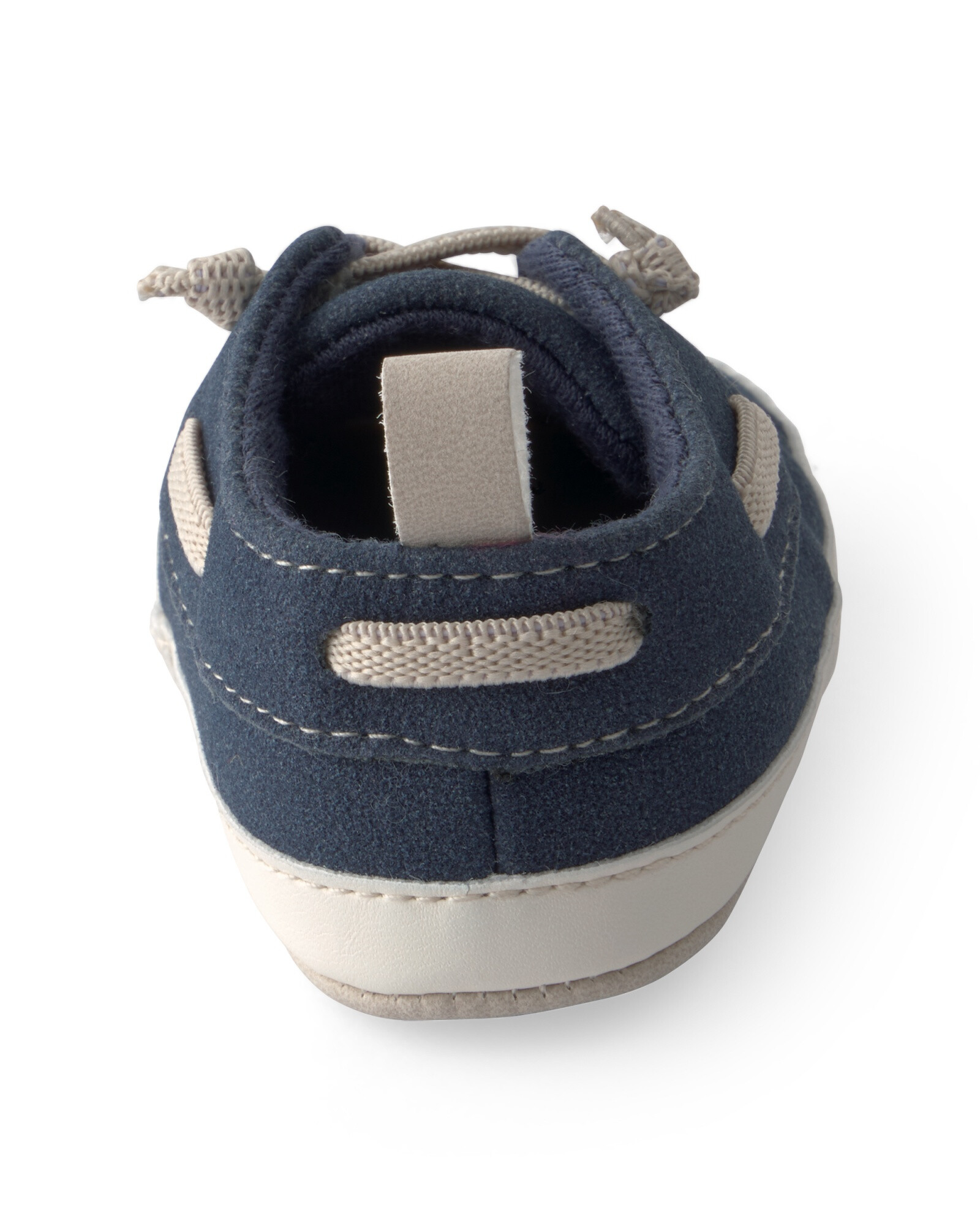 Zapatito náutico, azul marino Sin color