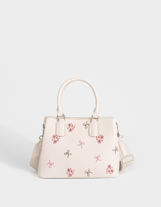 City Carteras Medianas - Estampado Flores