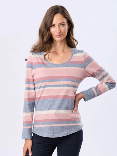 T-HIRT LEGACY 6065 BEI AZU