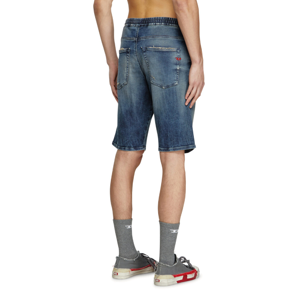 Short Para Hombre 2033 D-Krooley-Short Jogg Azul Marino