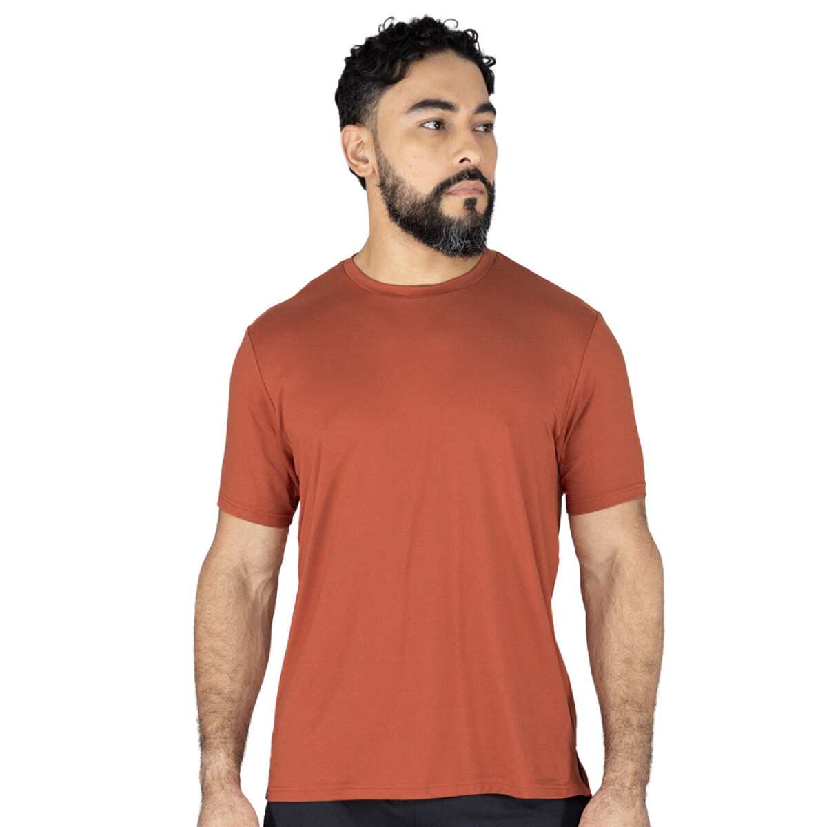 TSHIRT MEN POLY/SPX EVERLAST E-DAY OR M - NARANJA 