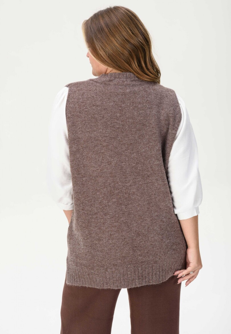 Chaleco Equilibrio Chocolate