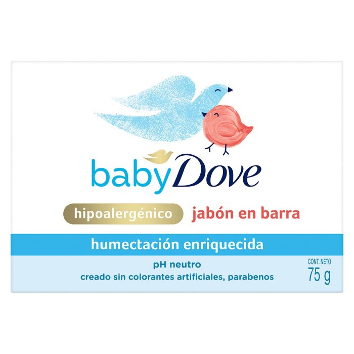 DOVE BABY JABON ENRIQUECIDA UNID. X 75 G única