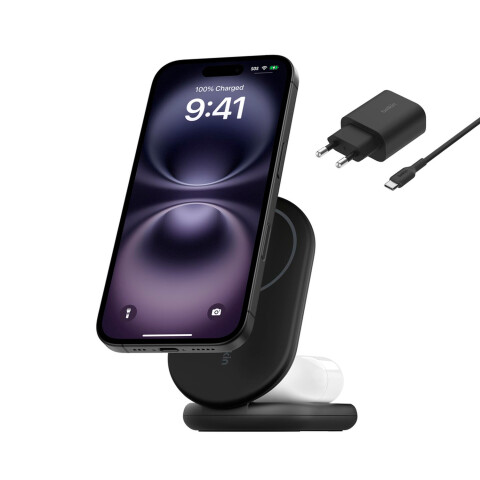 Belkin Cargador Inalambrico 2 en 1 - Black Belkin Cargador Inalambrico 2 en 1 - Black