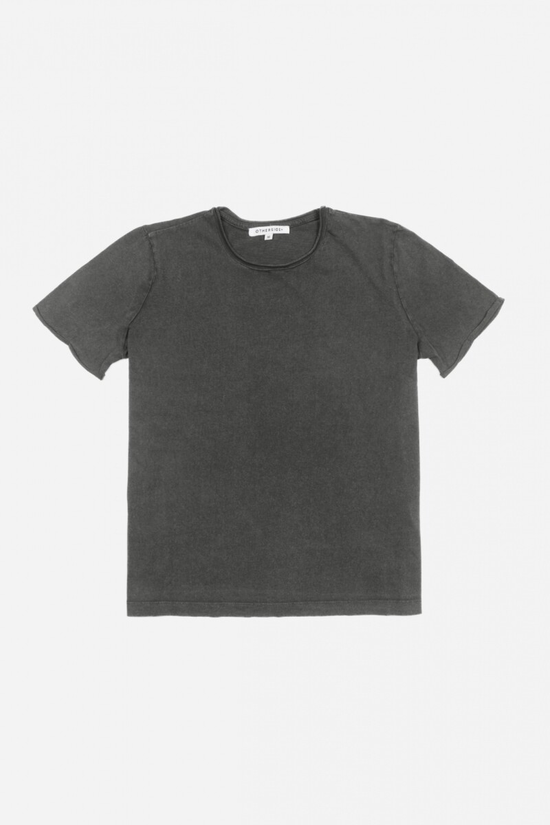 Remera gastada - Mujer GRIS OSCURO