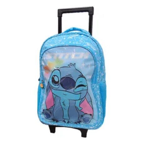 MOCHILA STITCH 40CM CON CARRO 001