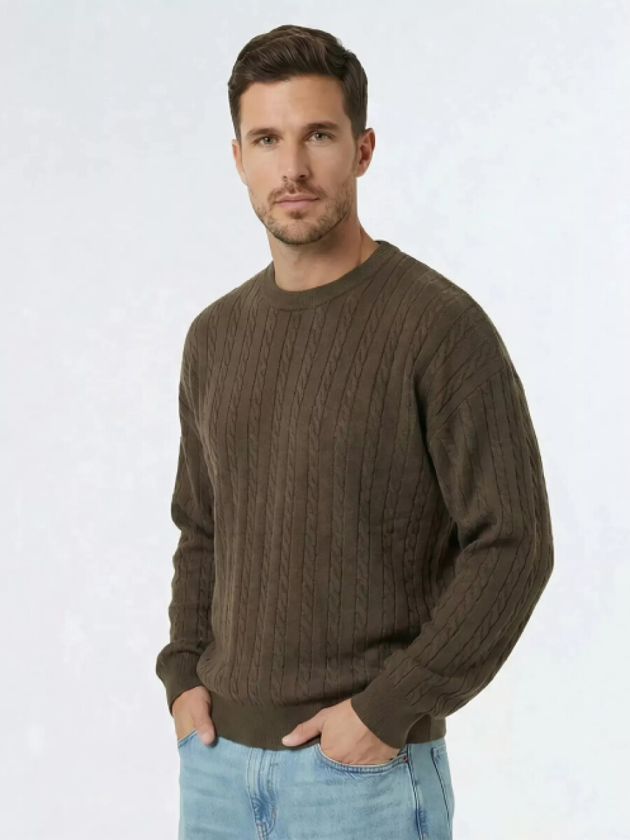 Sweater Equinox - Marrón 