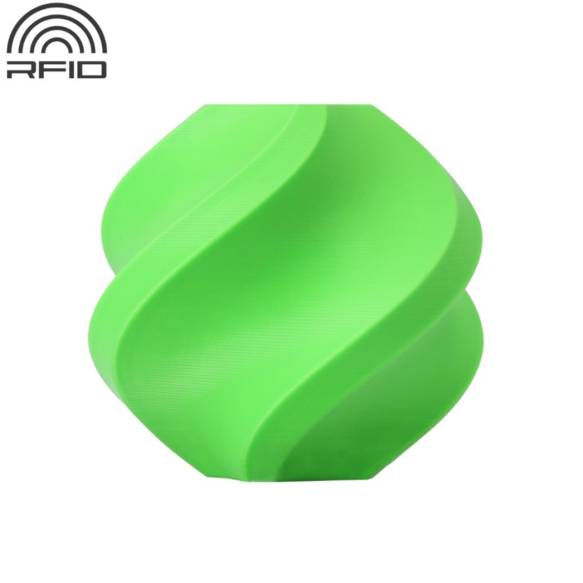 Filamento Bambu Lab PETG HF verde lima 