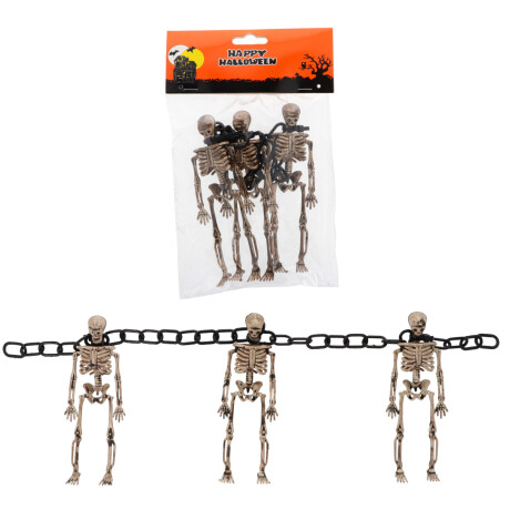 ESQUELETO HALLOWEEN X3PCS ESQUELETO HALLOWEEN X3PCS