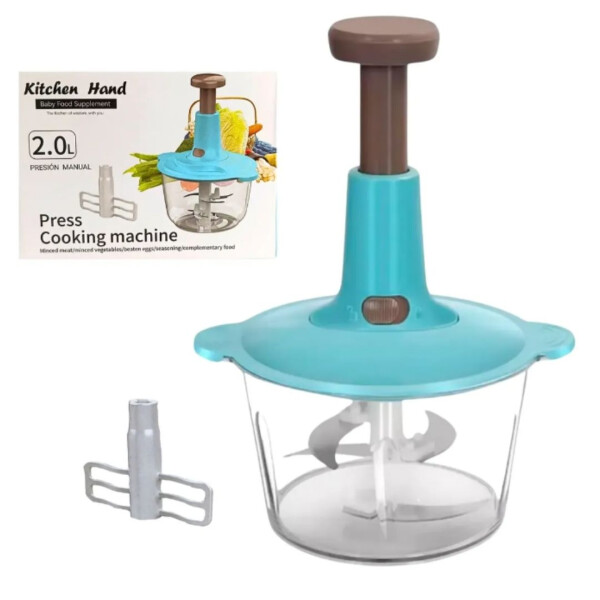 Picadora De Alimentos 2l /trituradora Manual Picadora De Alimentos 2l /trituradora Manual