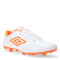 Championes de Fútbol 11 Hombre Umbro Classico II HG Blanco - Anaranjado