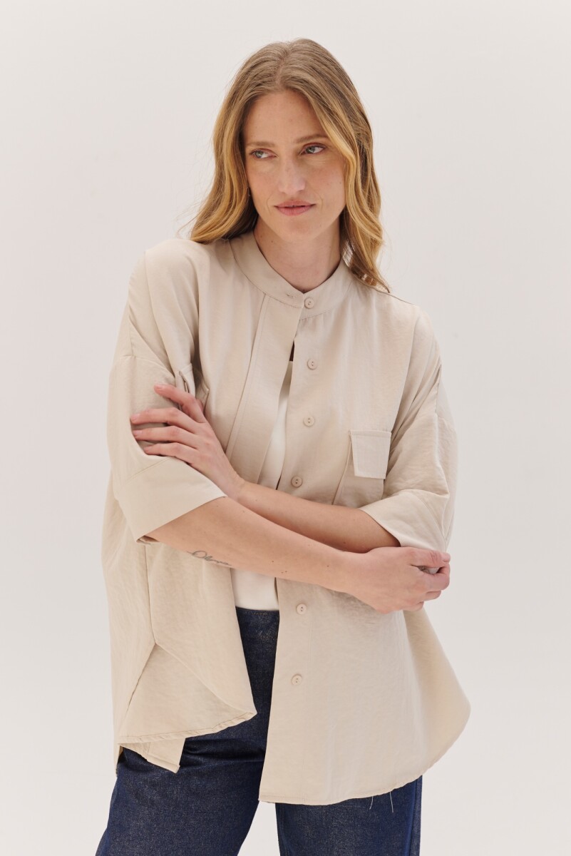 SOBRECAMISA TOWN - NATURAL 