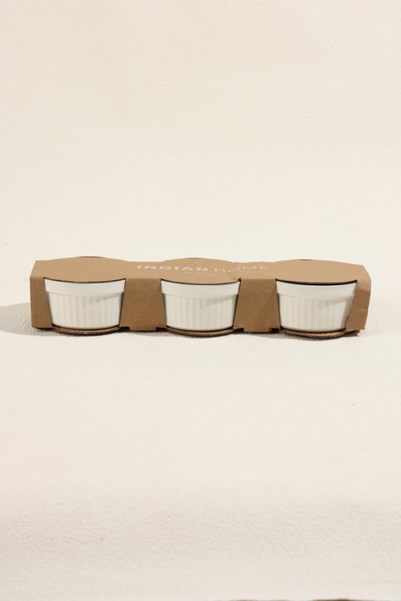 Bowl Set X 3 Un. - Color Unico 