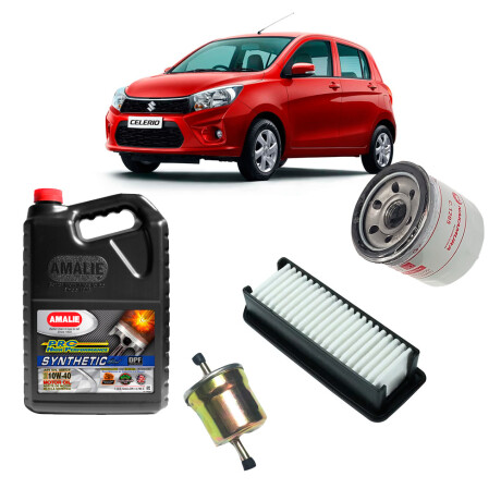 FILTROS ACCESORIOS VARIOS COMBO KIT FILTROS + ACEITE SUZUKI CELERIO 2016 AL 2021 FILTROS ACCESORIOS VARIOS COMBO KIT FILTROS + ACEITE SUZUKI CELERIO 2016 AL 2021