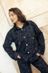 Ribbon Jacket Azul / Negro