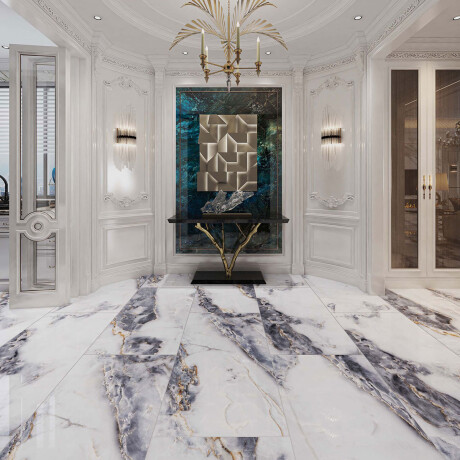 Porcelanato Ttecnico Full Lappato 60X120Cm Piso Pared GAMAS DE GRIS