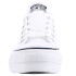 Championes Unisex Converse Plataforma Chuck Taylor Lift Blanco - Negro