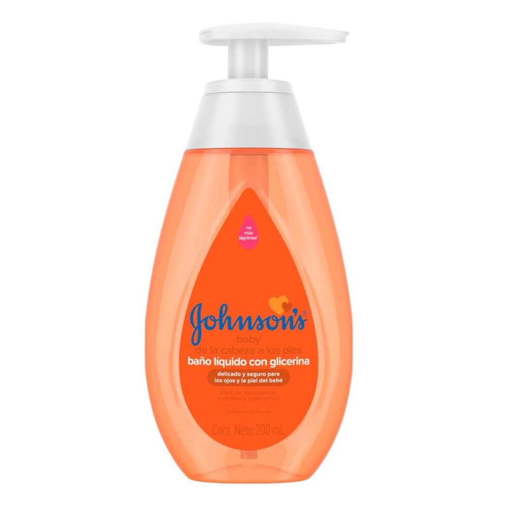 JOHNSON BAÑO LIQ. GLICERINADO PIE/CABEZA única