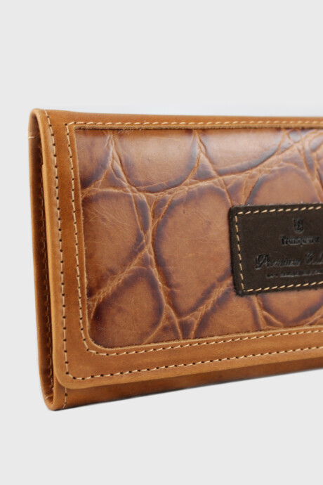 Billetera Camelia - Combinada Croco