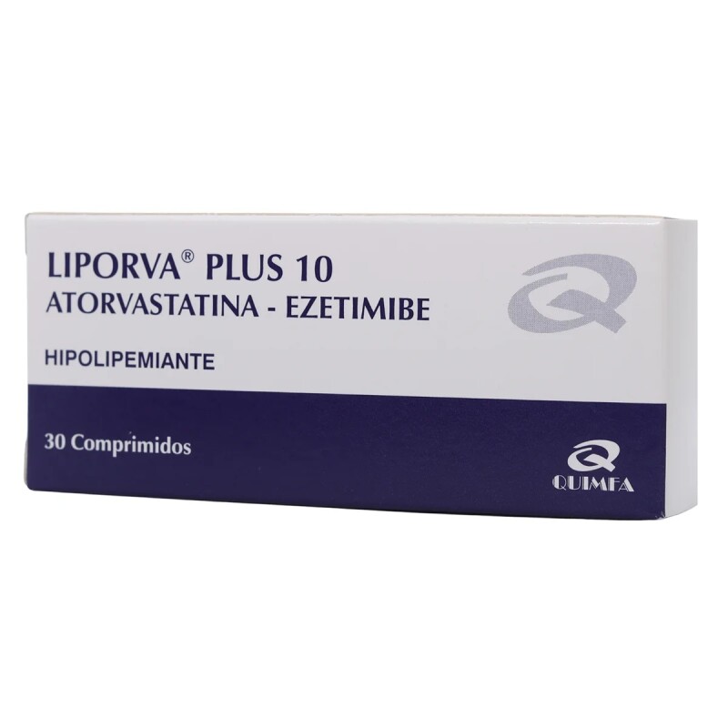 Liporva Plus 10 Mg. 30 Comp. Liporva Plus 10 Mg. 30 Comp.