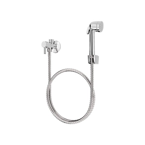 Kit ducha Higiénica con desviador y flex. inox Blukit Kit Ducha Higiénica Con Desviador Y Flex. Inox Blukit